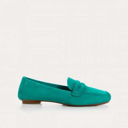 MOCASSINS HEMA CUIR VELOURS