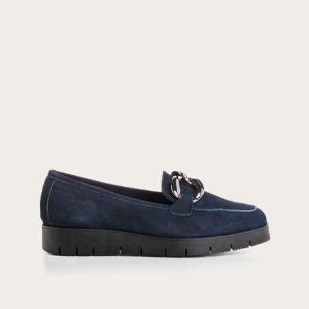 MOCASSINS NASTER CUIR VELOURS