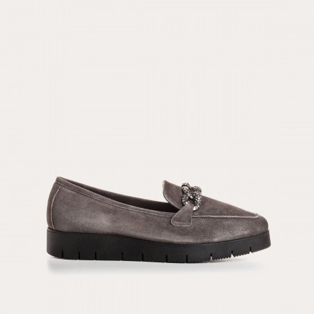 MOCASSINS NORA CUIR VELOURS