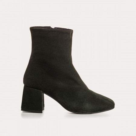 BOOTS AGATHA CUIR VELOURS