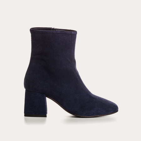 BOOTS AGATHA CUIR VELOURS