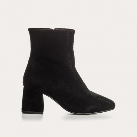 BOOTS AGATHA CUIR VELOURS