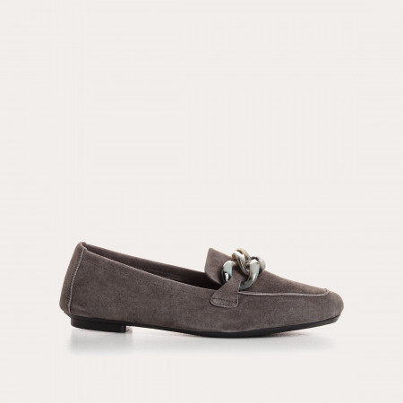 MOCASSINS HANISSA CUIR VELOURS