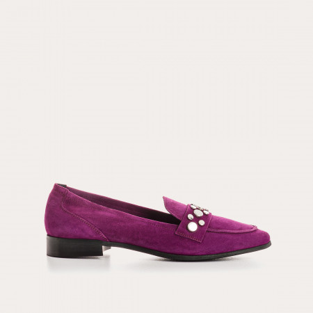 MOCASSINS PAVLA CUIR VELOURS