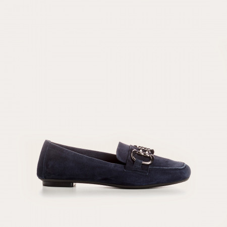 MOCASSINS HINDER CUIR VELOURS