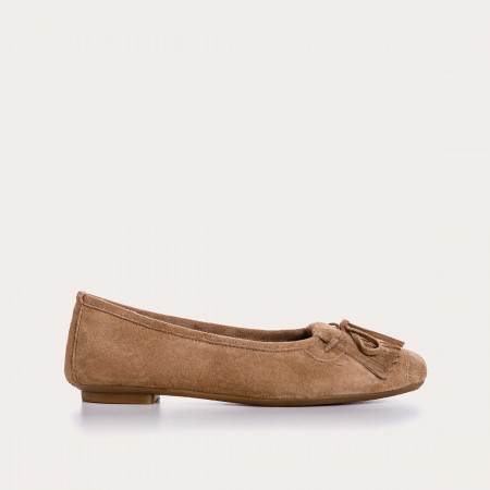 BALLERINES HINDI CUIR VELOURS