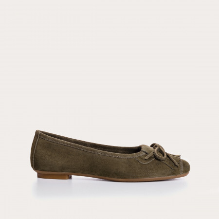 BALLERINES HINDI CUIR VELOURS