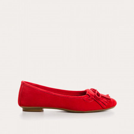 BALLERINES HINDI CUIR VELOURS