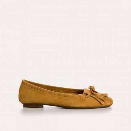 BALLERINES HINDI CUIR VELOURS