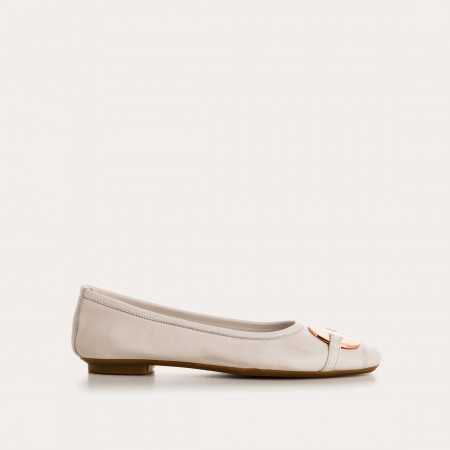 BALLERINES HERMES CUIR