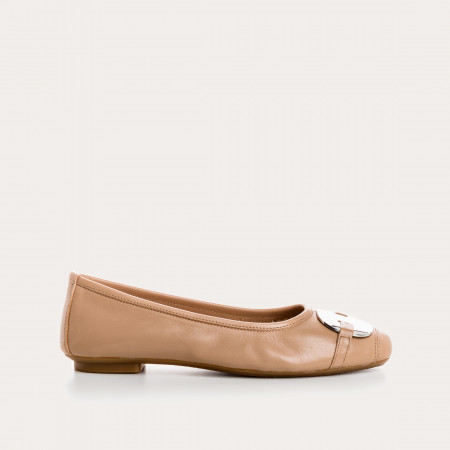 BALLERINES HERMES CUIR