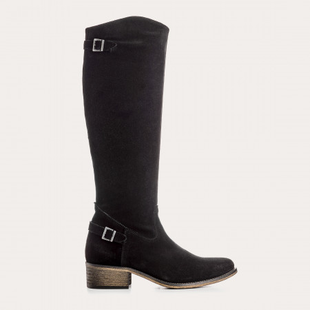 BOTTES DIVINO CUIR VELOURS