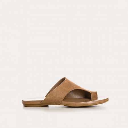 SANDALES BAO CUIR VELOURS