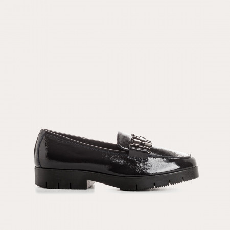 MOCASSINS MELVIN CUIR VERNIS