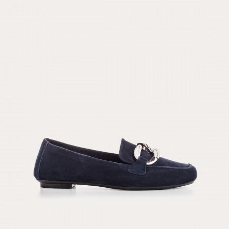 MOCASSINS HASTER CUIR VELOURS