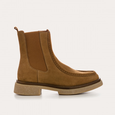 BOOTS FINLAY CUIR VELOURS