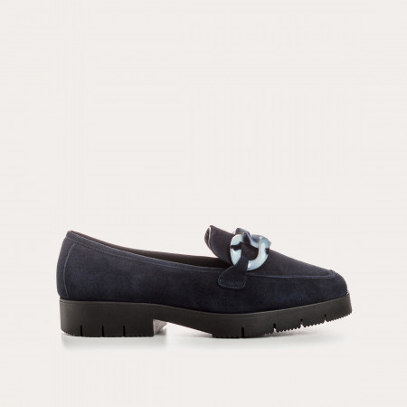 MOCASSINS MADISON CUIR VELOURS