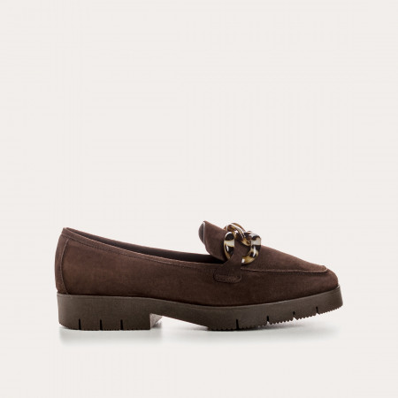 MOCASSINS MADISON CUIR VELOURS