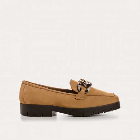 MOCASSINS MADISON CUIR VELOURS