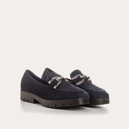 MOCASSINS MIKA CUIR VELOURS