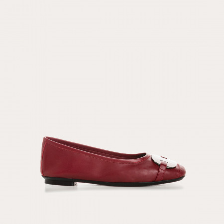 BALLERINES HERMES CUIR