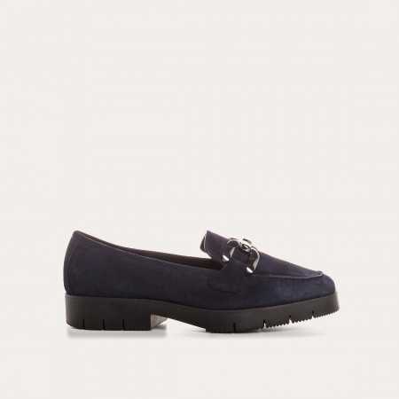 MOCASSINS MIKA CUIR VELOURS