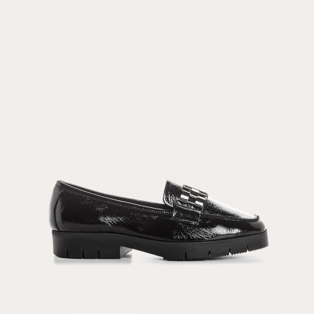 MOCASSINS MELVIN CUIR VERNIS