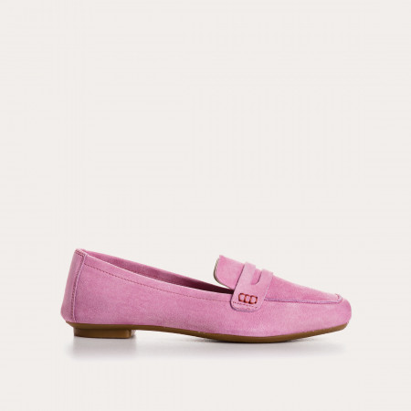 MOCASSINS HEMA CUIR VELOURS