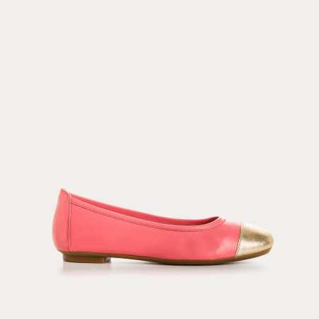 BALLERINES HALCINE CUIR/ECLAT