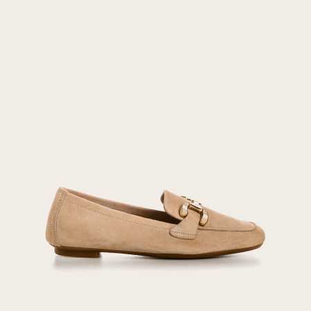 MOCASSINS HORPHEA CUIR VELOURS