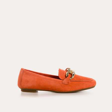 MOCASSINS HILDA CUIR VELOURS