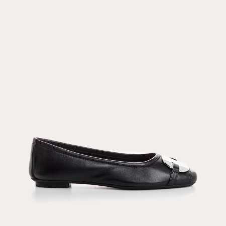 BALLERINES HERMES CUIR