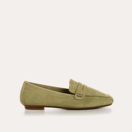 MOCASSINS HEMA CUIR VELOURS