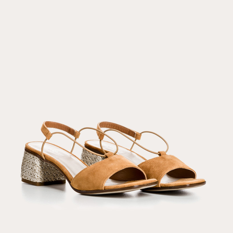 Sandale Talon Camel - OSIRIS | Reqins